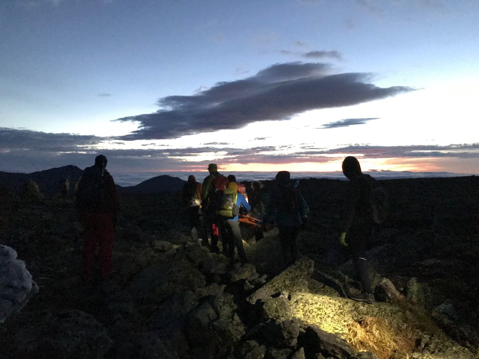 Mount Summit rescue